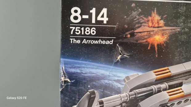 Lego 75186 Star Wars, Arrowhead, új, bontatlan