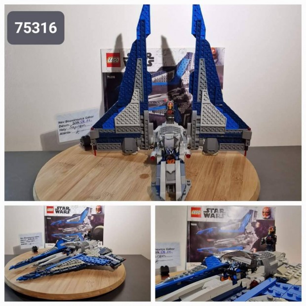 Lego 75316 Mandalori haj ( Star Wars, mando)