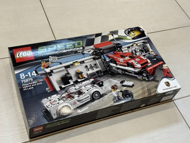 Lego 75876 Porsche Pit Lane bontatlan speed Champions