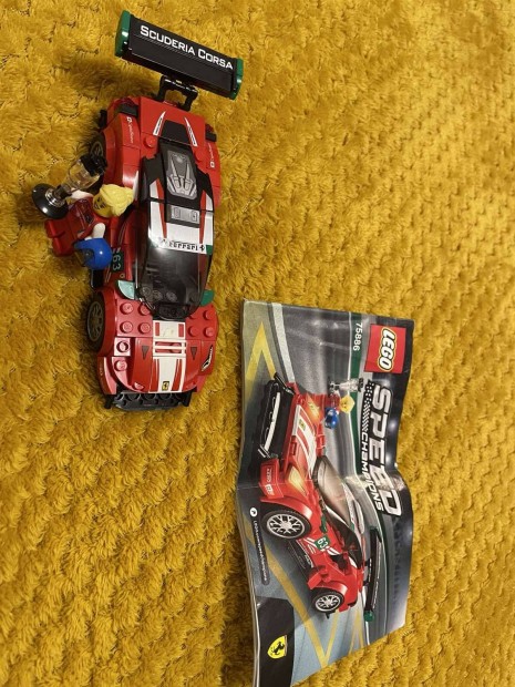 Lego 75886 Ferrari 488 GT3 versenyaut 