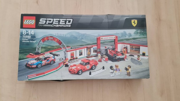 Lego 75889 Speed Champions, Ferrari Garzs,  j, bontatlan 