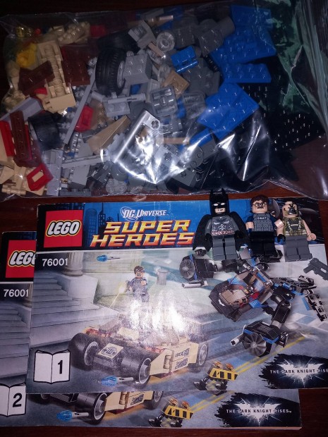 Lego 76001 - Batman Vs Bane hajsza - Super Heroes