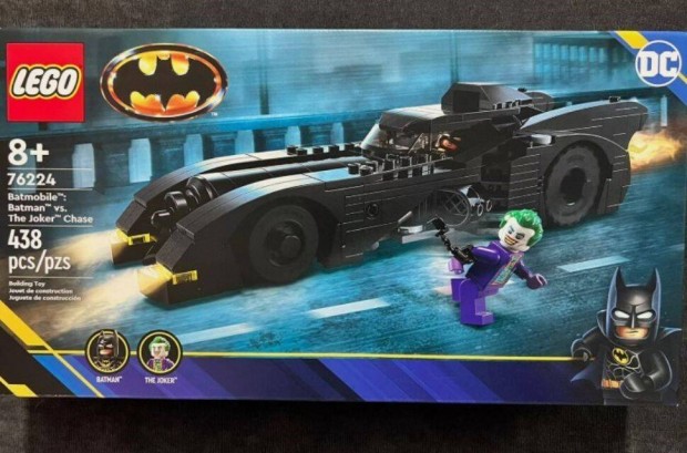 Lego 76224 Batmobile: Batman vs. Joker hajsza, j, hibtlan