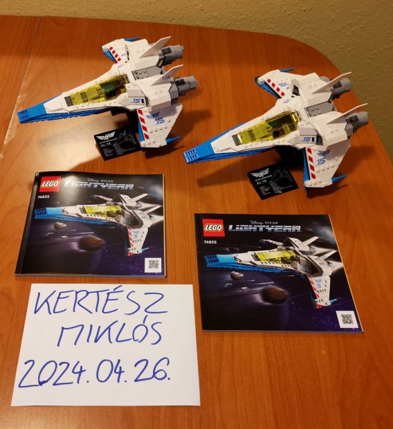 Lego 76832 es XL-15 rhaj 2db