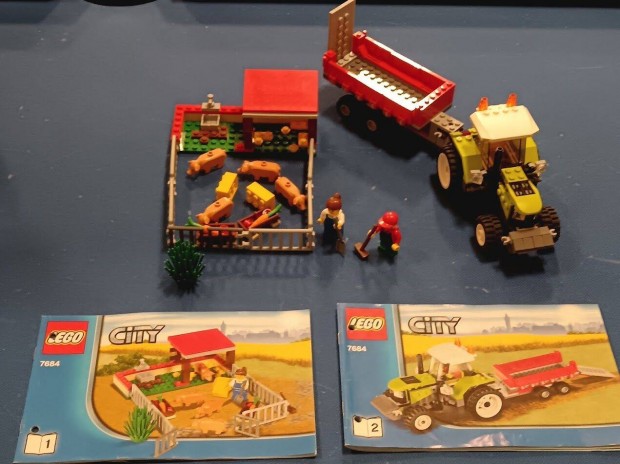Lego 7684 City malac farm és traktor hiánytalan!