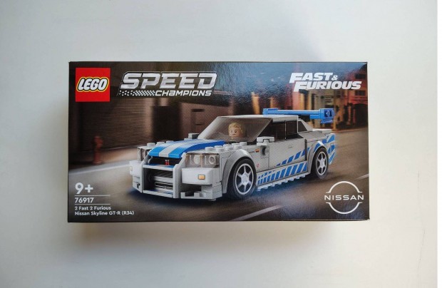 Lego 76917 - Speed Champions 2 Fast 2 Furious Nissan - új, bontatlan