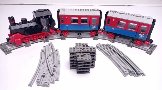 Lego 7715 Push-Along Passenger Steam Train (Hasznlt Kszlet)
