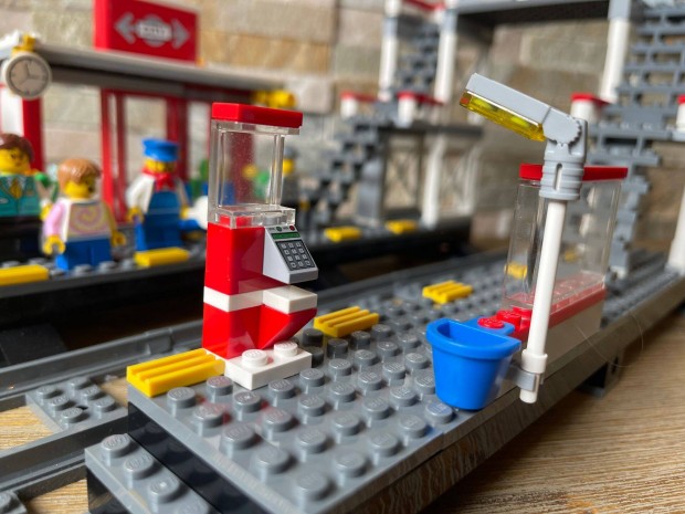 Lego 7937 vasutallomas vonatallomas vonat vasut allomas