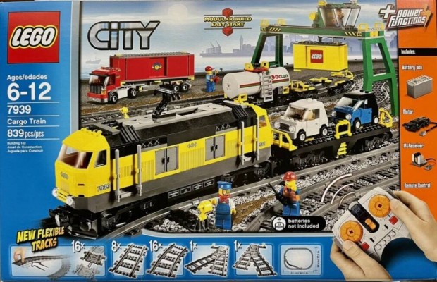 Lego 7939 - Cargo Train - City - Tehervonat 
