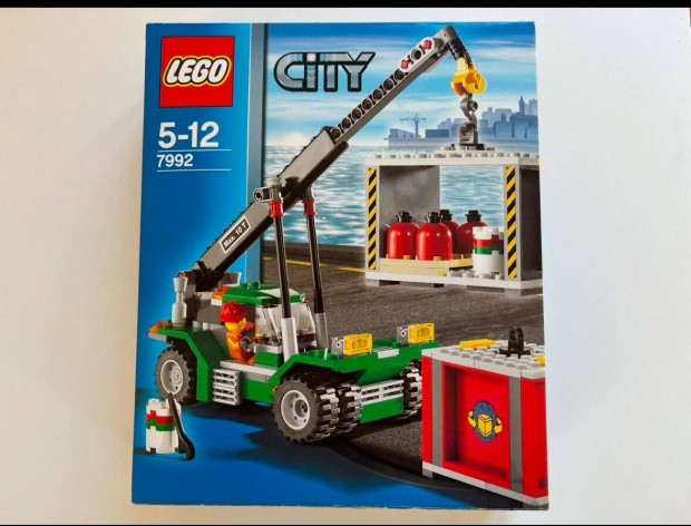 Lego 7992 Kontner Rakod daruskocsi