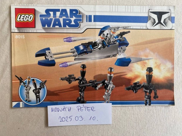 Lego 8015 Star Wars Assasin droids battle pack