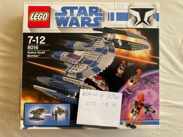 Lego 8016 Star Wars Hyena Droid bombázó