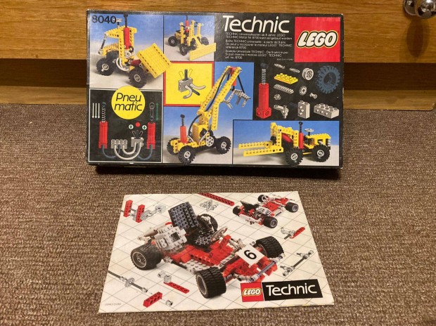 Lego 8040 Technic doboz, lers!