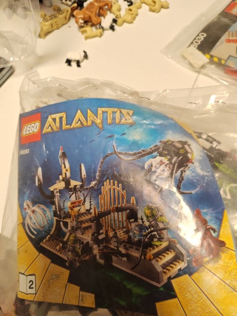 Lego 8061 Atlantisz kszlet lerssal 