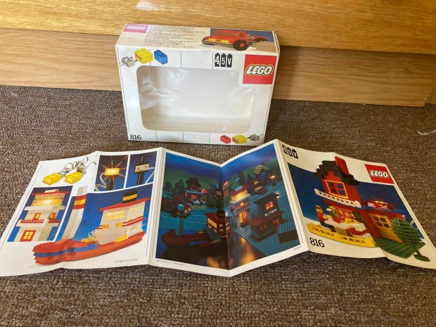 Lego 816 doboz s lers