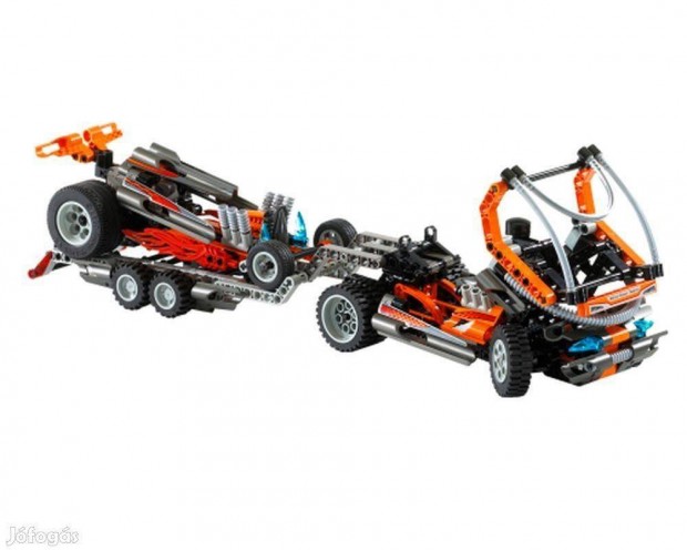 Lego 8473 - Nitro Race Team - Lego Racers versenyaut szllt kamion