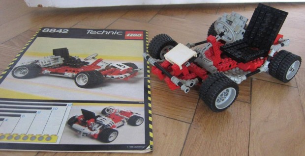 Lego 8842 Technic Go-Kart + fzet, minimlis hiny