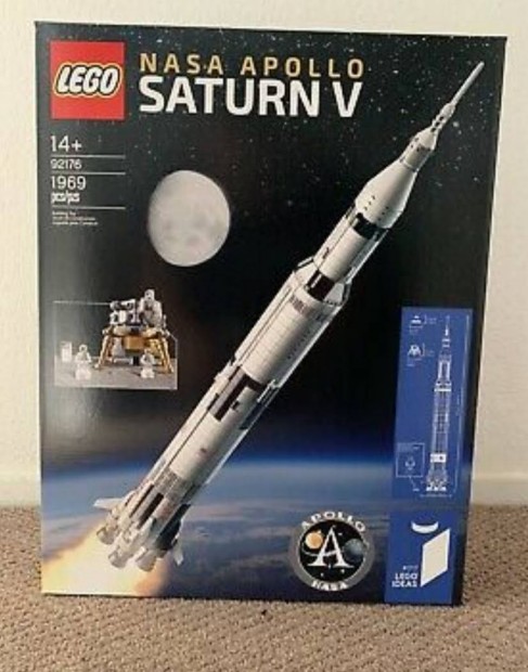 Lego 92176 Nasa Apollo Saturn V j, bontatlan 