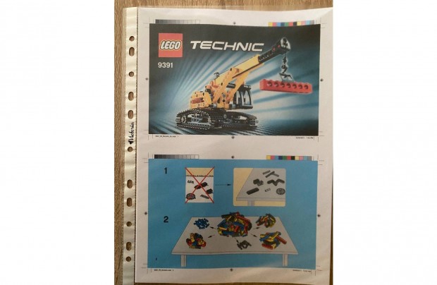 Lego 9391 Technic Hernytalpas daru