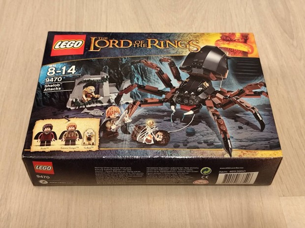 Lego 9470 Gyrk Ura Shelob tmadsa j bontatlan 