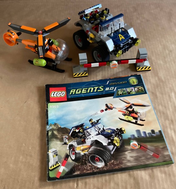 Lego Agents 8969 ldzs 4 kerken