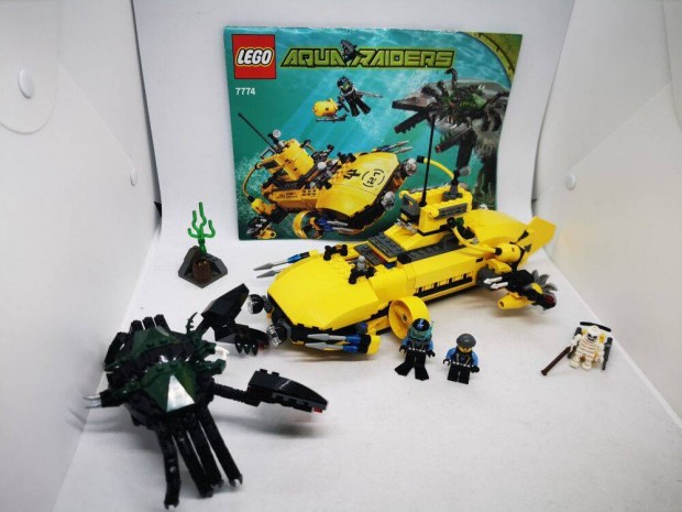 Lego Aqua Raiders - Rk-roppant 7774 (katalgussal) (matrica hiny)