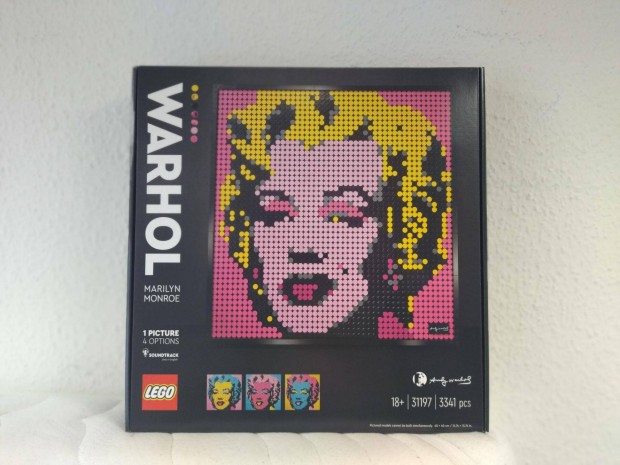 Lego Art 31197 Andy Warhol's Marilyn Monroe új, bontatlan