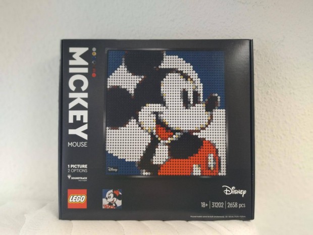 Lego Art 31202 Disney's Mickey Mouse j, bontatlan