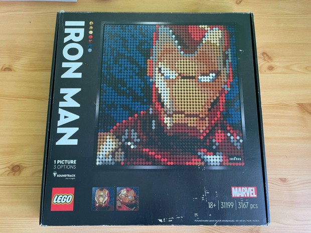 Lego Art Marvel Studios Vasember 3 az 1-ben falidsz-kszlet