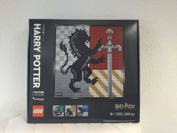 Lego Arts 31201 Harry Potter Hogwarts cmerek j, bontatlan