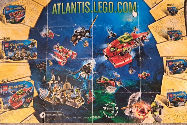 Lego Atlantis Mini Sub polybag 30042