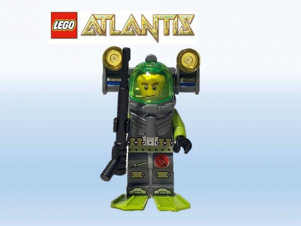 Lego Atlantis - Axel bvr minifigura (8078)