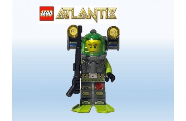 Lego Atlantis - Axel bvr minifigura (8078)
