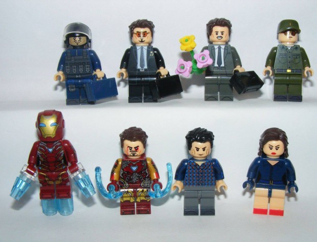 Lego Avengers Bosszllk figurk Howard Stark Peggy Amerika kapitny
