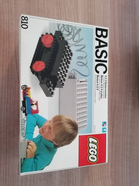 Lego Basic 810 elektromos motor szett 