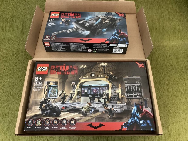 Lego Batman 76183 Batcave s 76181 Batmobile j, bontatlan kszletek