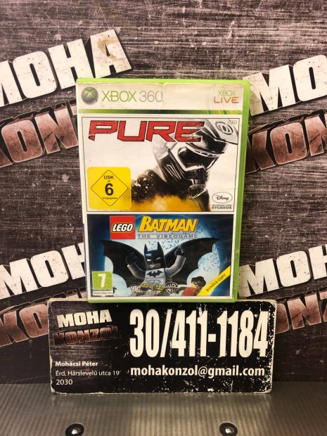 Lego Batman+Pure Xbox 360
