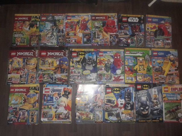 Lego Batman, Bosszllk ,pkember, Ninjago magazinok 