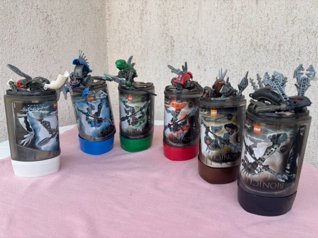 Lego Bionicle 2003-as sorozat ( 6 doboz egytt)