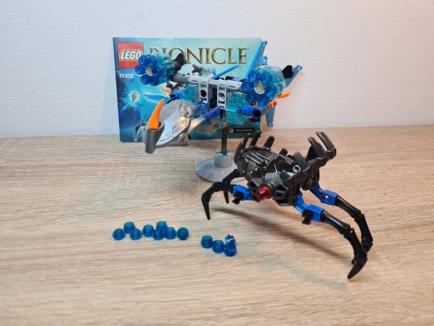 Lego Bionicle 71302 - Akida Creature of Water !Hinytalan, karcmentes!