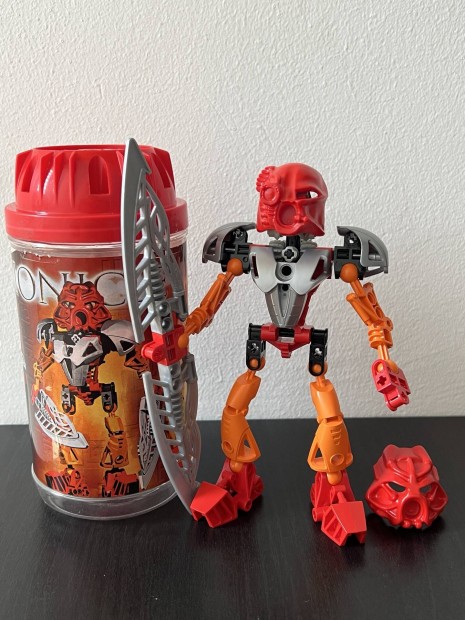 Lego Bionicle 8572 Tahu Nuva dobozzal s Akaku Nuva maszkkal