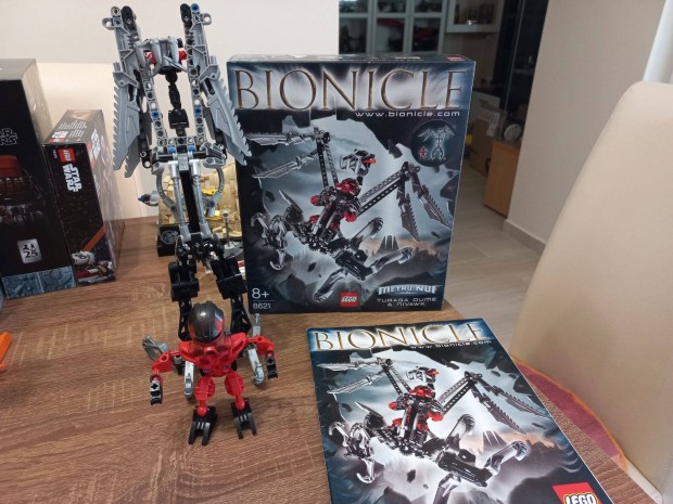 Lego Bionicle 8621 Turaga Dume & Nivawk Repl robotharcos