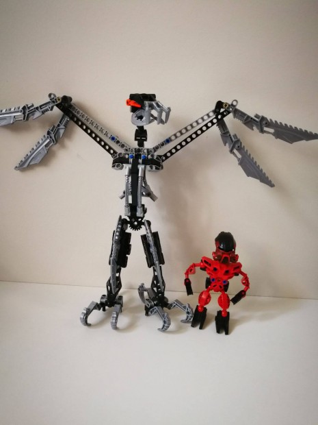 Lego Bionicle 8621 Turaga Dume & Nivawk repl robot harcos
