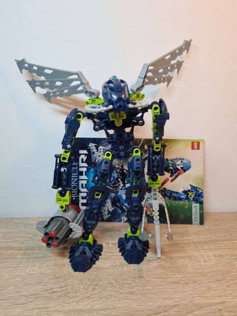 Lego Bionicle 8914 - Toa Hahli !Hinytalan, karcmentes!