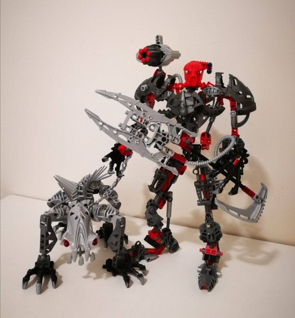Lego Bionicle 8924 Maxilos & Spinax robot harcos