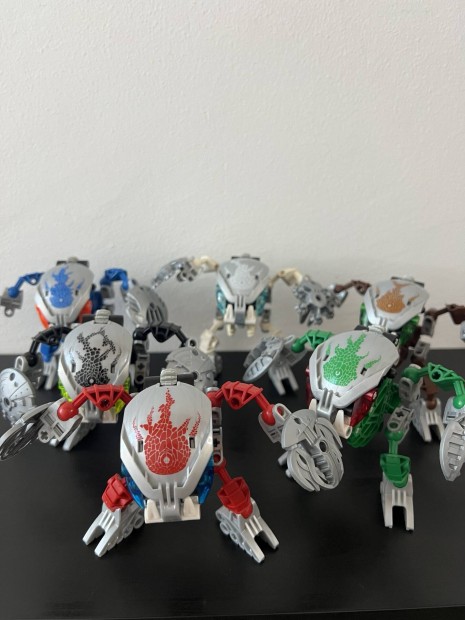 Lego Bionicle Bohrok Kal Nuhvok Tahnok Kohrak Lehvak Pahrak Gahlok