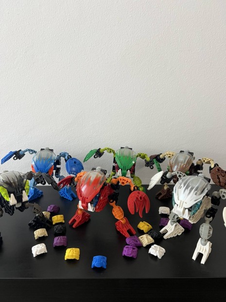 Lego Bionicle Bohrok Pahrak, Nuhvok, Gahlok, Tahnok, Lehvak, Kohrak