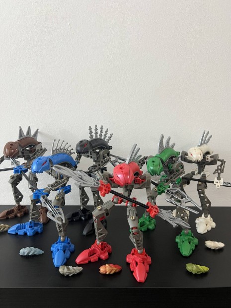 Lego Bionicle Rahkshi Panrahk Kurahk Lerahk Guurahk Vorahk Turahk
