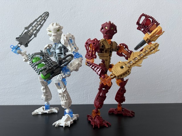 Lego Bionicle Toa Inika 8727 Jaller s 8732 Matoro.