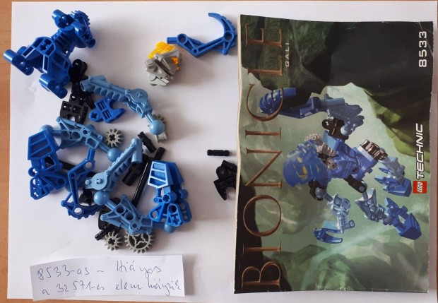 Lego Bionicle Toa kszletek 8533